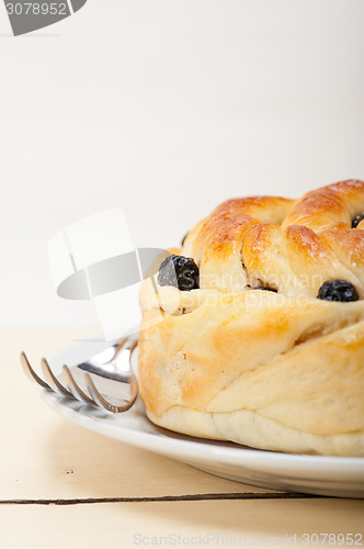Image of blueberry bread cake dessert 