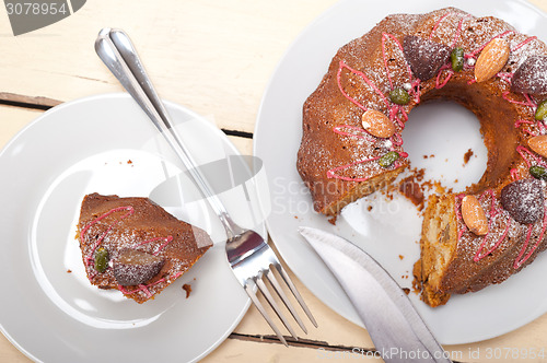 Image of chestnut cake bread dessert