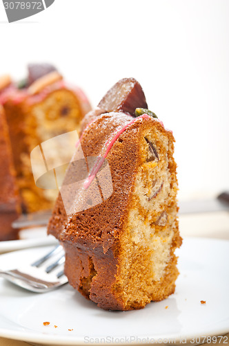 Image of chestnut cake bread dessert