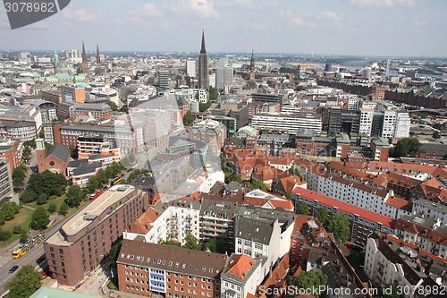 Image of View on Hamburg from St. Michael's Church, Hamburg