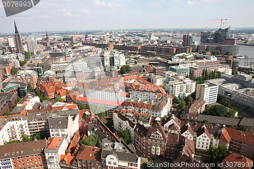 Image of View on Hamburg from St. Michael's Church, Hamburg