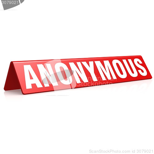 Image of Anonymous tag