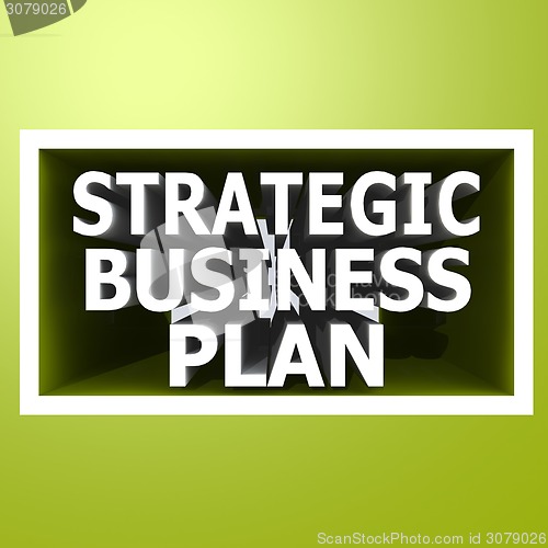 Image of Strategic business plan