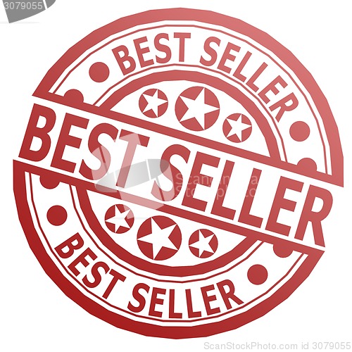 Image of Best seller stamp