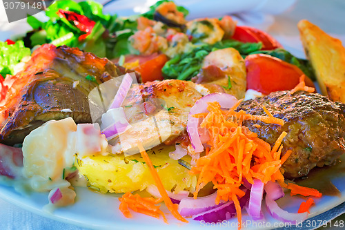 Image of Stews and side dishes from a variety of vegetables.