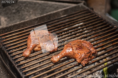 Image of grilled duck legs