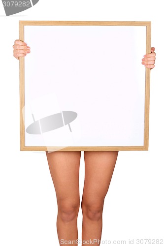 Image of blank white board 