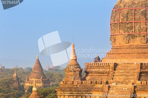 Image of Tamples of Bagan, Burma, Myanmar, Asia.