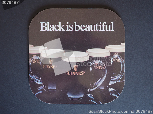 Image of Beermat drink coaster