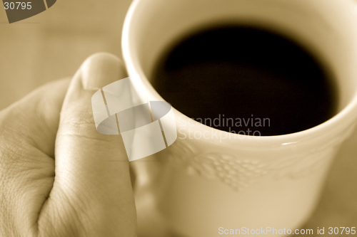 Image of His Morning Cup