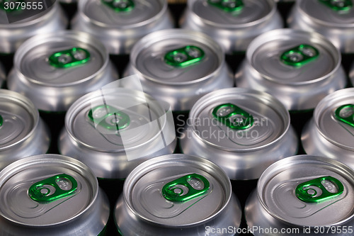 Image of Pattern from much of drinking cans