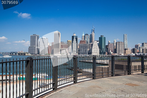 Image of Manhattan skyline - New York, NYC