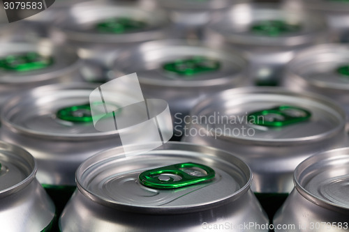 Image of Pattern from much of drinking cans