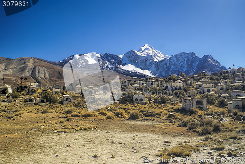 Image of Cemetery under Huayna Potosi