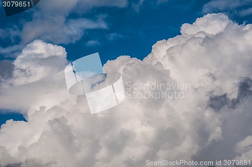 Image of Cumulus clouds