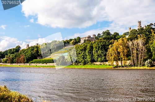 Image of Elbe in Dresden