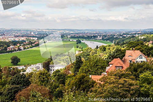 Image of Elbe in Dresden