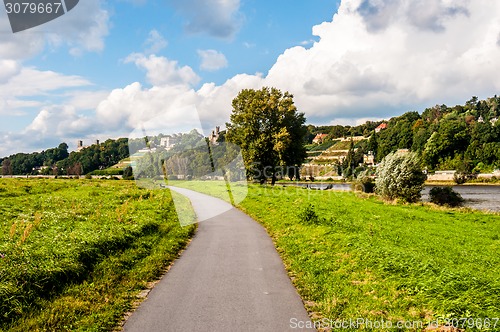 Image of Elbe in Dresden