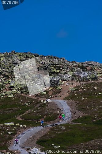 Image of bare mountain