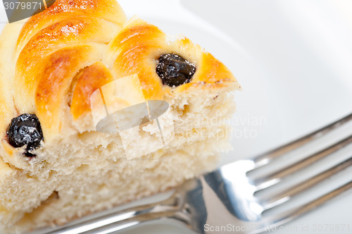 Image of blueberry bread cake dessert 