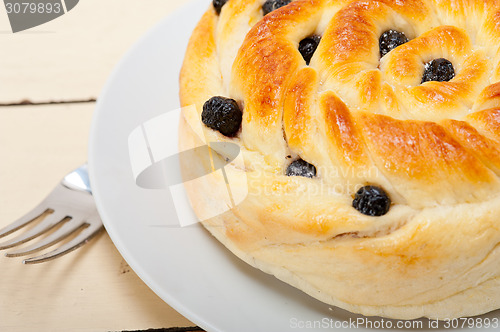 Image of blueberry bread cake dessert 