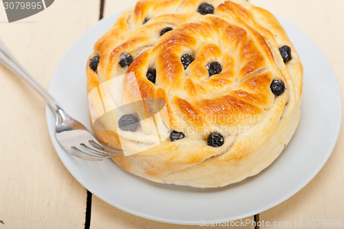 Image of blueberry bread cake dessert 