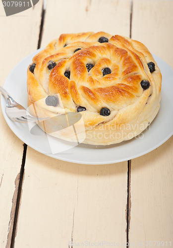 Image of blueberry bread cake dessert 