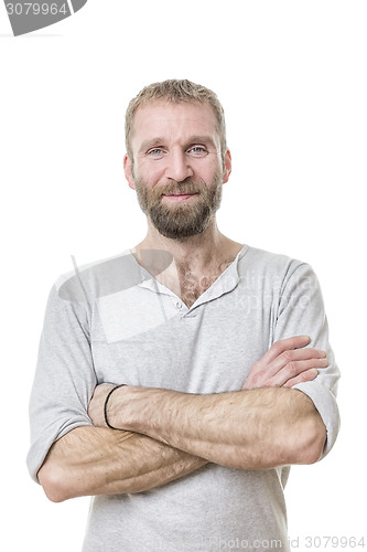 Image of bearded man casual