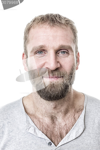 Image of bearded man casual