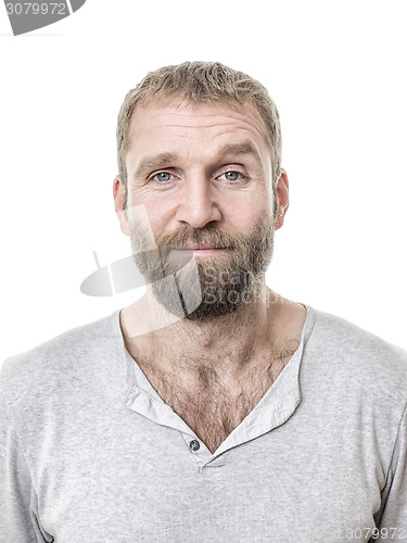 Image of bearded man casual