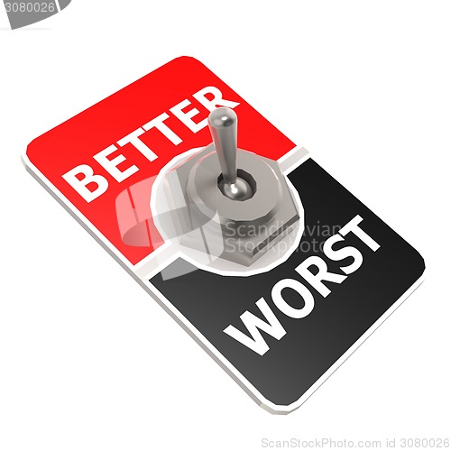 Image of Worst better toggle switch