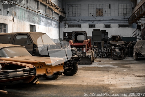 Image of Abandoned old cars