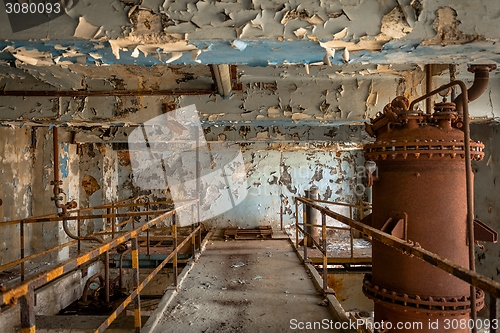 Image of Dark and abandoned place