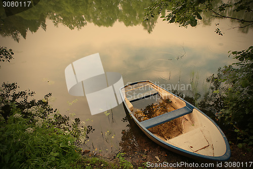 Image of landscape with boat