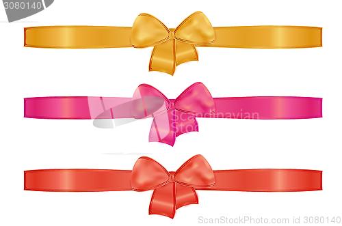 Image of collection of the three ribbons