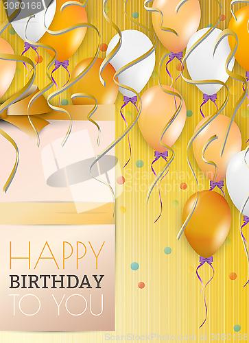 Image of happy birthday background