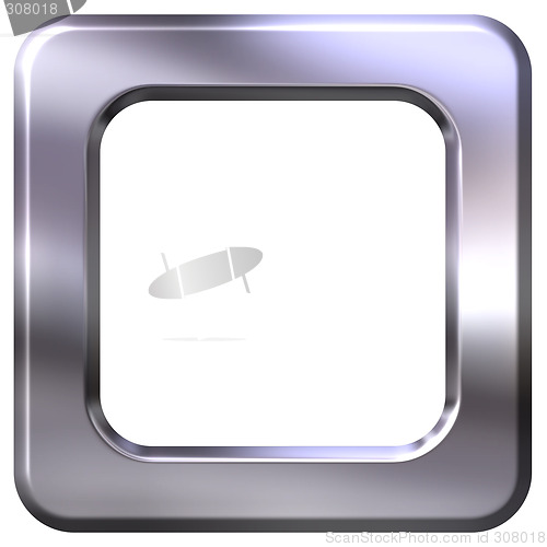 Image of 3D Silver Frame