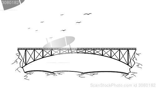 Image of bridge over the river