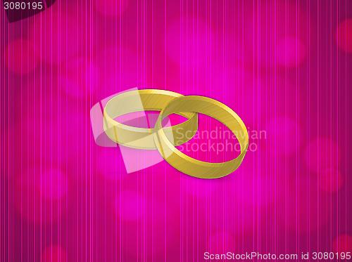 Image of two gold rings
