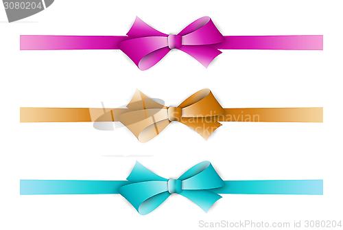 Image of collection of the three ribbons