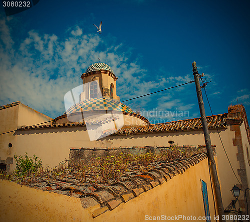 Image of Tossa de Mar, Catalonia, Spain, 06.19.2013, landscape ancient to