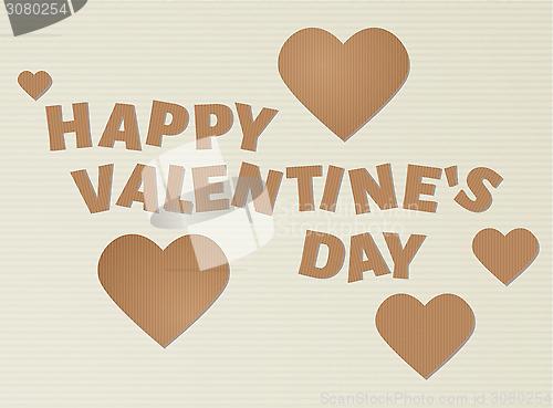 Image of happy valentine`s day