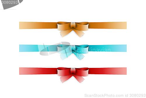 Image of collection of the three ribbons