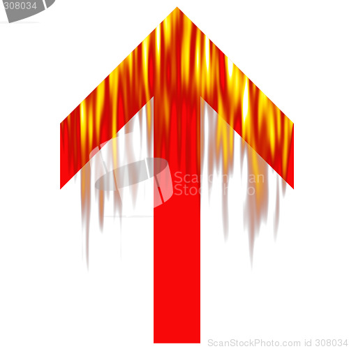 Image of Burning Arrow