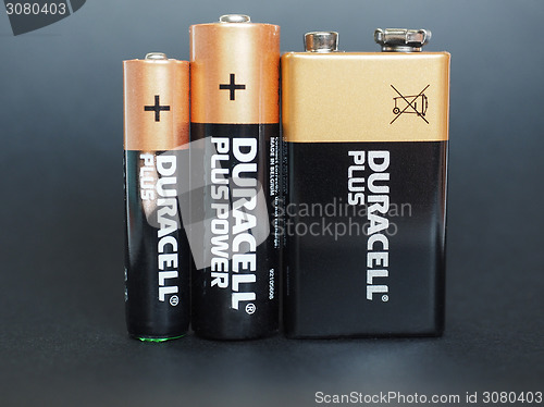 Image of Duracell batteries