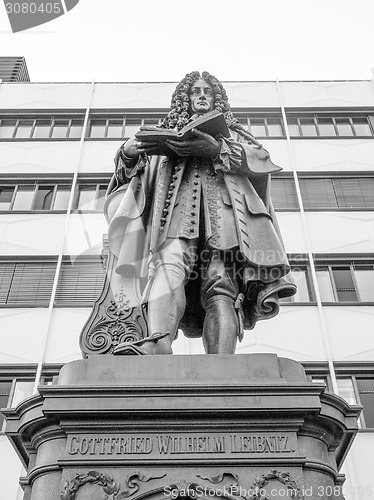 Image of  Leibniz Denkmal Leipzig 