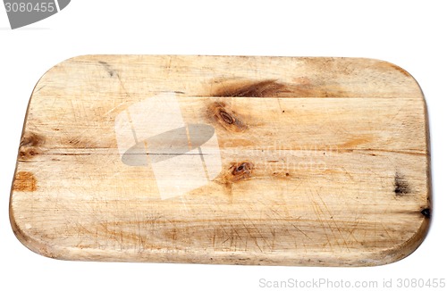 Image of Old wooden kitchen board