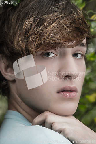 Image of portrait of young man