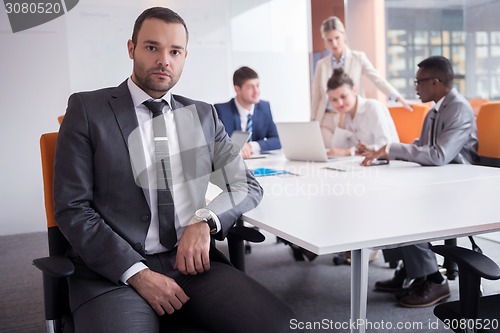 Image of business people group at office