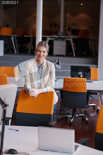 Image of business woman at office